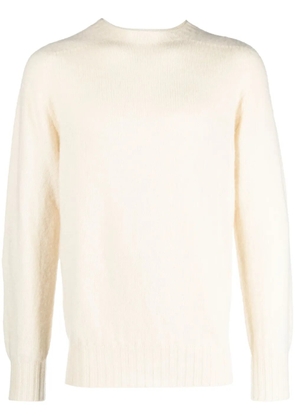 Howlin' crew-neck wool jumper - White