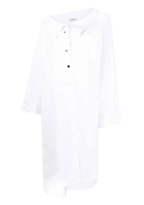 Krizia button-up shirt midi dress - White