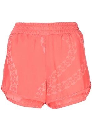 Stella McCartney print silk shorts - Pink