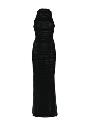 Amen halter-neck maxi dress - Black
