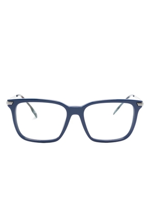 Burberry Eyewear Ellis rectangle-frame glasses - Blue