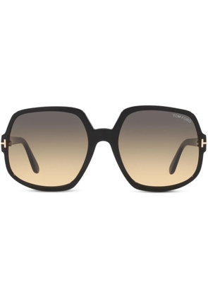 TOM FORD Eyewear square-frame gradient-lenses sunglasses - Black