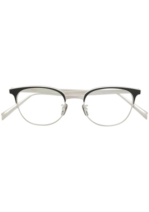 Lunor round frame glasses - Black
