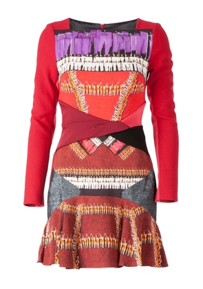 Peter Pilotto 'Twist' dress - Red