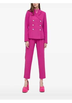 Custommade embellished double-breasted blazer - Pink