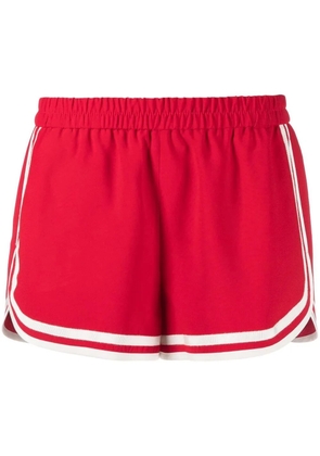 RED Valentino stripe-trim shorts