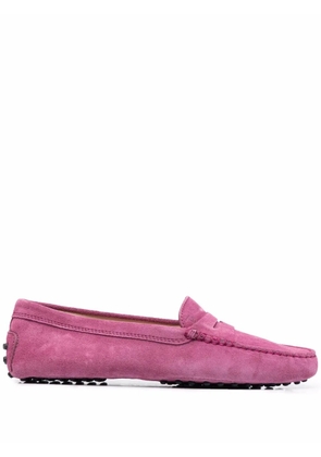 Tod's Gommino suede loafers - Pink