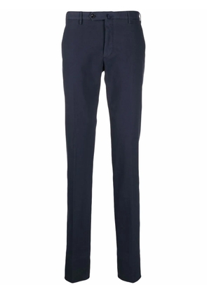 Incotex slim-cut tailored trousers - Blue