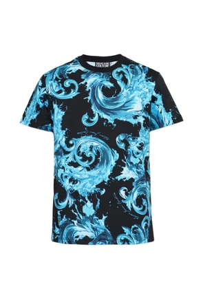 Versace Jeans Couture baroque-print T-shirt - Black