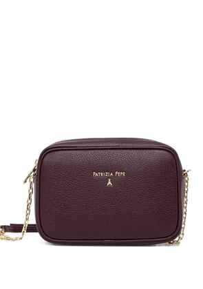 Patrizia Pepe logo-detail cross body bag - Red