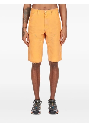 NOTSONORMAL washed denim shorts - Orange