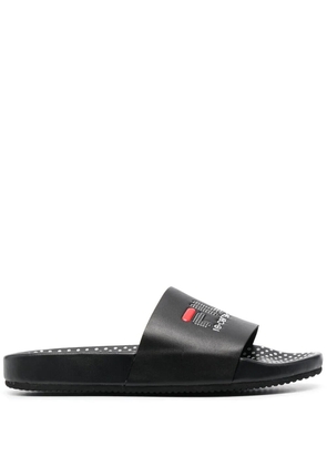 10 CORSO COMO x Fila polka-dot slides - Black