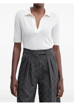 SIMONA CORSELLINI short-sleeve top - Neutrals