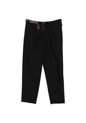 Magliano People's Chic Release paisley-print trousers - Black