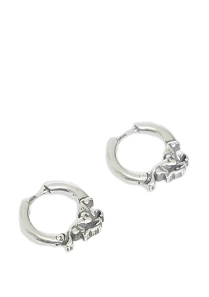 TWOJEYS horse hoop earrings - Silver
