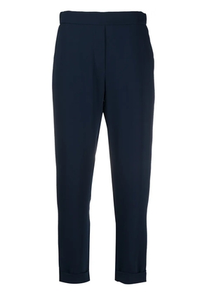 P.A.R.O.S.H. cropped slim-fit trousers - Blue