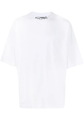 Palm Angels Logo Over T-shirt - White