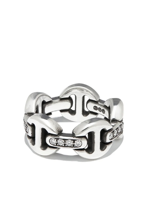 HOORSENBUHS sterling silver Dame diamond ring