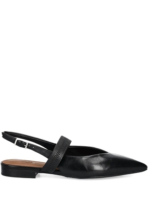 BILLI BI slingback pointed-toe sandals - Black