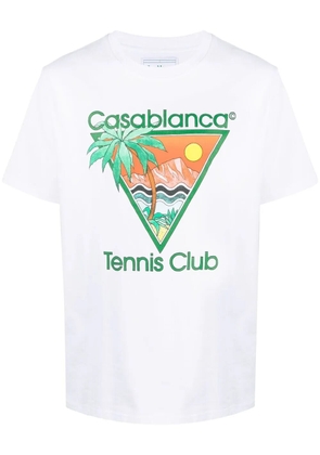 Casablanca Tennis Club T-shirt - White