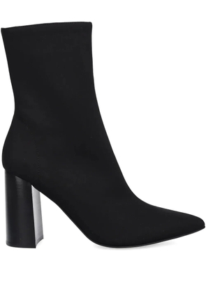 Jeffrey Campbell Siren-24 pointed block-heel ankle boots - Black