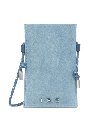 IRO drawstring phone bag - Blue