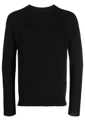 Jil Sander crew-neck long-sleeve jumper - Black