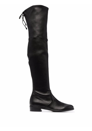 Stuart Weitzman Lowland 30mm thigh-high boots - Black