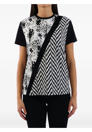 Ungaro mixed print T-shirt - Black