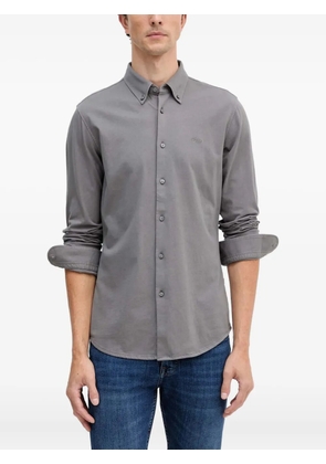 BOSS long-sleeve cotton shirt - Grey
