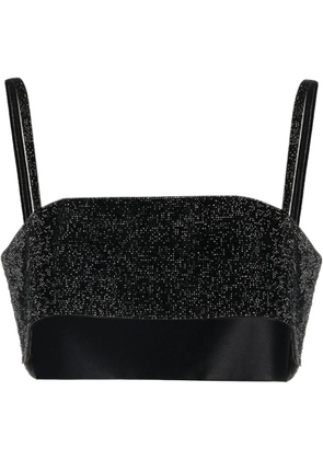 Nuè Charlotte cropped vest - Black