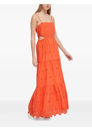 Desigual cut-out maxi dress - Orange