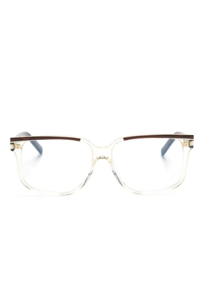 Saint Laurent Eyewear cat-eye frame eyeglasses - Brown