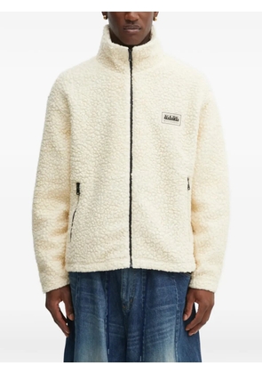 Napapijri x Martine Rose zip logto-patch sweatshirt - Neutrals