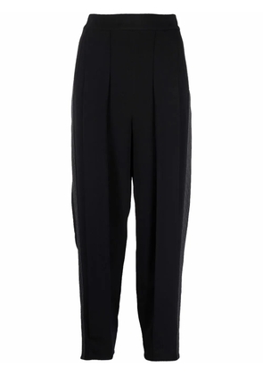 Stella McCartney contrast-stitch trousers - Black