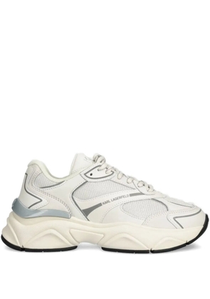 Karl Lagerfeld leather sneakers - White