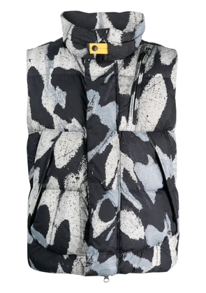 Parajumpers graphic-print padded gilet - Neutrals