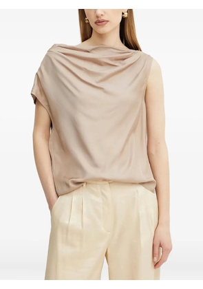 MARCIANO by GUESS Dorian draped sleeveless top - Neutrals
