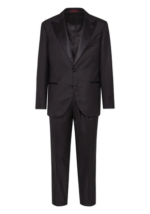 Brunello Cucinelli single-breasted wool suit - Black