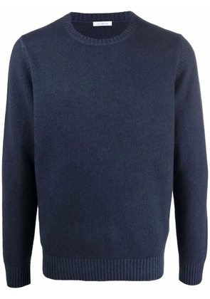 Malo crew-neck cashmere jumper - Blue