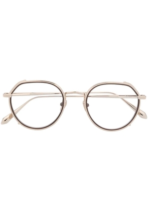 Linda Farrow round-frame glasses - Gold