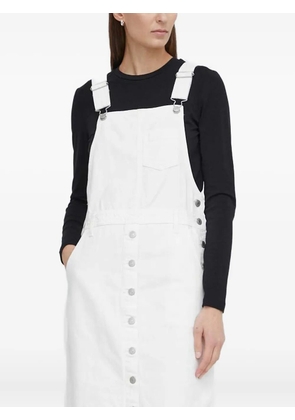 Levi's Ticon button jumper dress - White