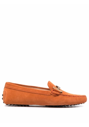 Tod's Gommini horsebit loafers - Orange