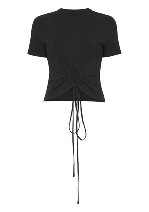 Proenza Schouler White Label cut-out detailed T-shirt - Black