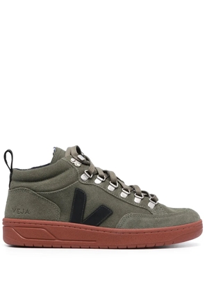 VEJA Roraima suede high-top sneakers - Green