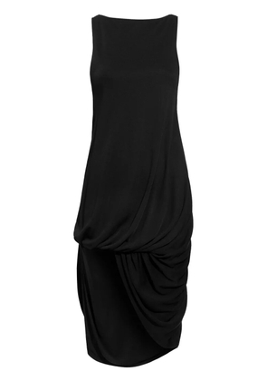 Jacquemus asymmetric midi dress - Black