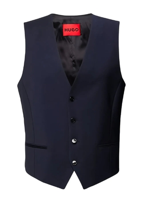 HUGO button-down waistcoat - Blue