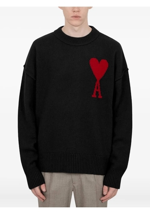 AMI Paris Ami de Coeur sweater - Black
