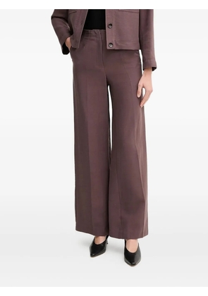 Pedro Del Hierro wide-leg trousers - Brown