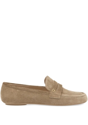 Gianvito Rossi Giorgia loafers - Neutrals